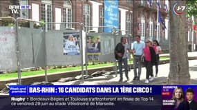 Législatives: la 1ère circonscription du Bas-Rhin compte 16 candidats, un record pour ce scrutin