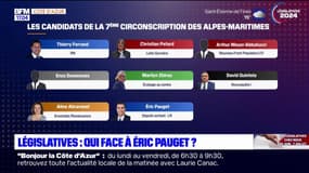 Législatives: les candidats de la 7e circonscription des Alpes-Maritimes