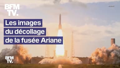 Les images du premier décollage de la fusée Ariane