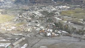 Les photos aériennes d'Eygliers-Guillestre, communes touchées par les intempéries.