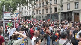 Une manifestation contre l'extrême droite à Lyon ce dimanche 16 juin