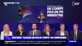 Macron réclame une coalition majoritaire - 10/07