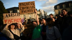 Manifestation contre l'extrême droite à Bordeaux, le 15 juin 2024