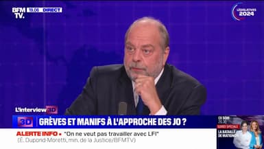 "Marche populaire en direction de Matignon": "C'est le trumpisme de Monsieur Quatennens", affirme Éric Dupond-Moretti