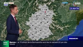 Météo Alpes du Sud: un jeudi très nuageux et pluvieux, il fera 30°C à Manosque