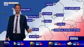 Météo Normandie: un mardi pluvieux dans la région, jusqu'à 24°C prévus à Evreux et Alençon