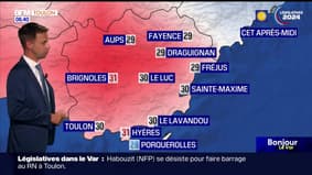 Météo Var: ciel voilé, vent et chaleur ce mercredi, 30°C prévus à Toulon