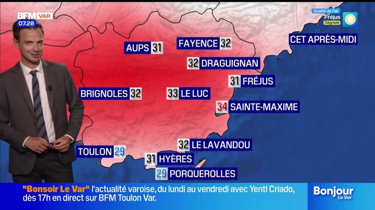 Météo Var: une matinée sous la grisaille mais le retour du soleil dans l'après-midi, 31°C à Hyères