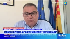 Métropole Nice Côte d'Azur: Léonelli appelle au "Rassemblement républicain" après la démission d'Estrosi