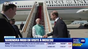 Narendra Modi visite à Moscou