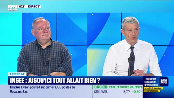 Nicolas Doze face à Jean-Marc Daniel : Insee, jusqu'ici tout allait bien ? - 10/07