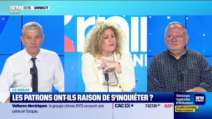 Nicolas Doze face à Jean-Marc Daniel : Les patrons ont-ils raison de s’inquiéter ? - 09/07