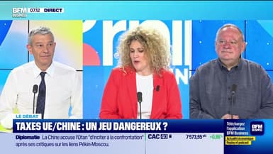 Nicolas Doze face à Jean-Marc Daniel : Taxes UE/Chine, un jeu dangereux ? - 11/07