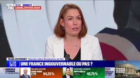 Olga Givernet (Renaissance): "On a besoin d'un gouvernement politique qui puisse rassembler le plus largement possible"