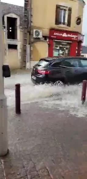 Orage à Vierzon - Témoins BFMTV