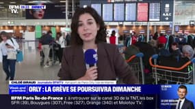 Orly: la grève se poursuivra dimanche 