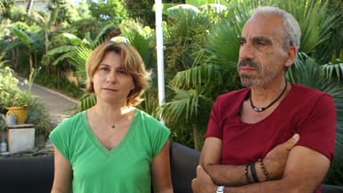 Marceline et Yvon Guez-Auger, les parents de Noé, adolescent de 16 ans mortellement percuté par une voiture en juin 2022, à Antibes (Alpes-Maritimes) au début du mois de juillet 2024.