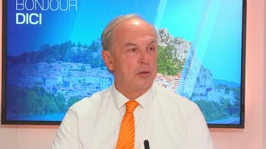 Pierre Vollaire, le maire des Orres, invité de BFM DICI jeudi 25 août 2022.