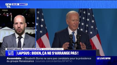 "Poutine" au lieu de "Zelensky": malgré les lapsus, la conférence de presse de Joe Biden perçue comme plutôt réussie par les démocrates