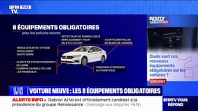 Quels sont les nouveaux équipements obligatoires sur les véhicules neufs? BFMTV répond à vos questions