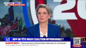 Qui pour être Premier ministre? "Nous allons proposer un nom dans la semaine", explique Sandrine Rousseau (députée EELV-NFP réélue de Paris)