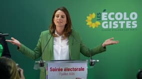 Résultats législatives: Marine Tondelier (EELV) se dit "déterminée à mettre en place [le] programme de rupture" du NFP