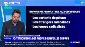 Risque terroriste lors des JO de Paris 2024: le ministère de l'Intérieur détaille son plan contre les "profils radicaux"