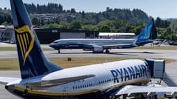 Des avions de la compagnie Ryanair. 