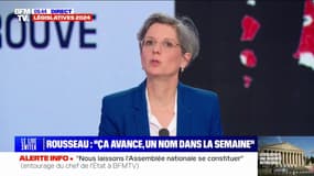 Sandrine Rousseau (EELV): "Le Nouveau Front populaire ne gouvernera pas par 49.3"