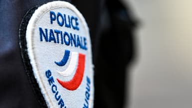 Un écusson de la police nationale (illustration)