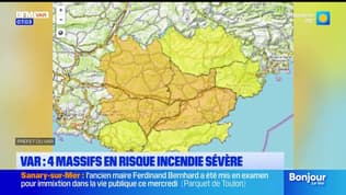 Var: 4 massifs en risque incendie sévère