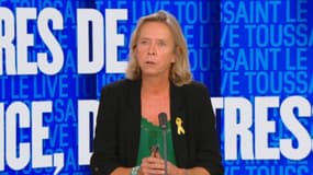 Virginie Lanlo sur BFMTV le 27 septembre 2023.